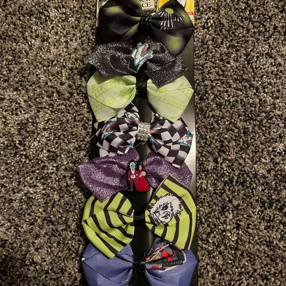 Beetlejuice hairbows